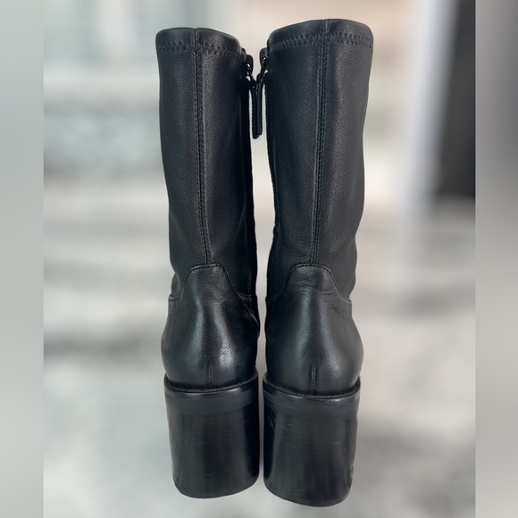 Alexander Wang Leather Ankle Boots. Size 38.5. - Picture 3 of 13